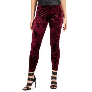 Inc International Concepts Womens Velvet Leggings Size S